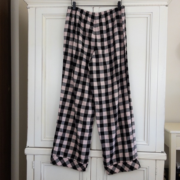 Victoria’s Secret • The Flannel PJ /Pink and Black Shimmer Check - Picture 8 of 14